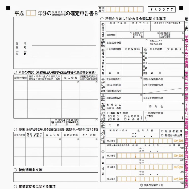 Business tax table2 1