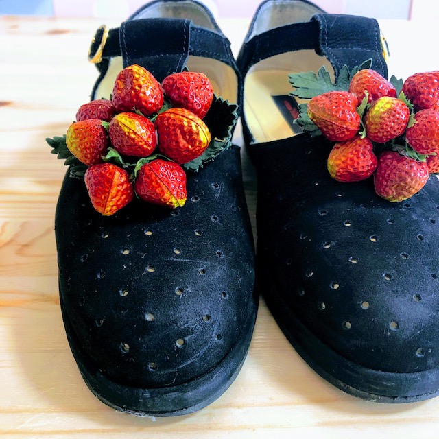 Strawberry shoes